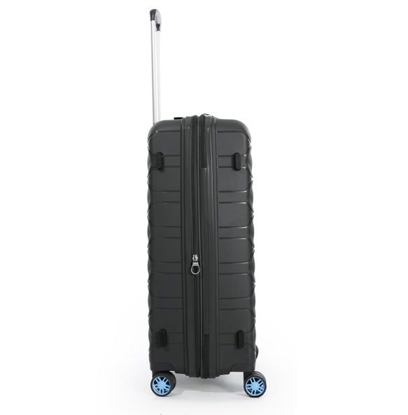 Βαλίτσα σκληρή Μεγάλη DIELLE 100/70 76x50x34/37 cm Μαύρο